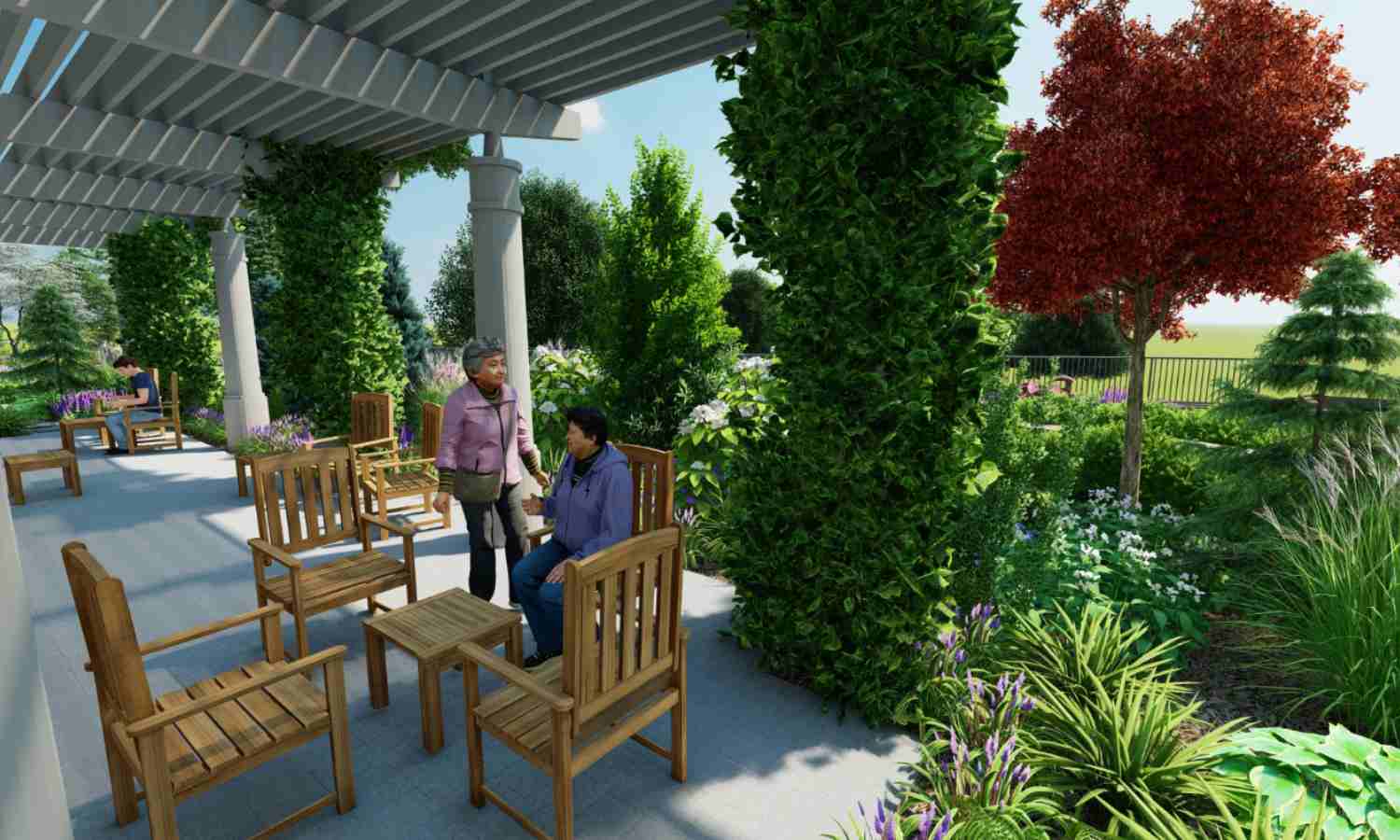 Smilow Hospital at Greenwich Hospital Healing Garden