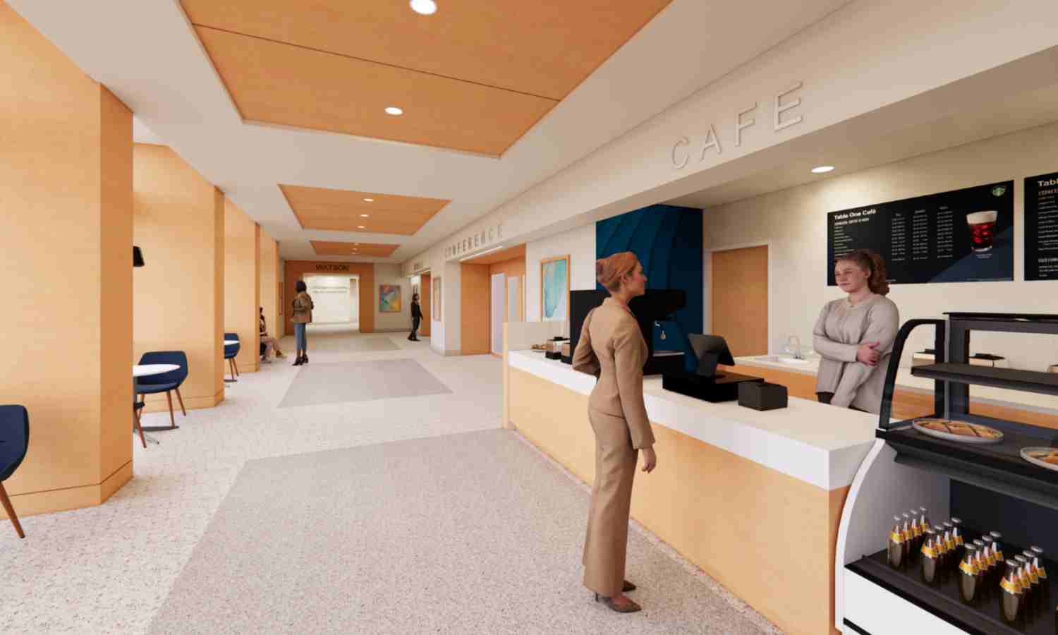 Smilow Hospital at Greenwich Hospital Hallway