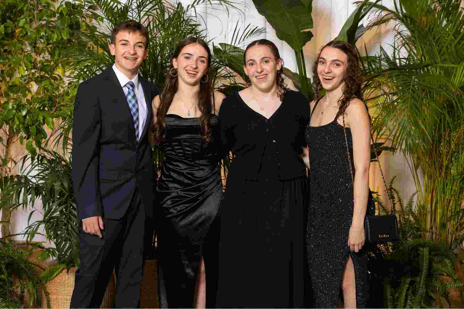 Siblings recognized at Benefit