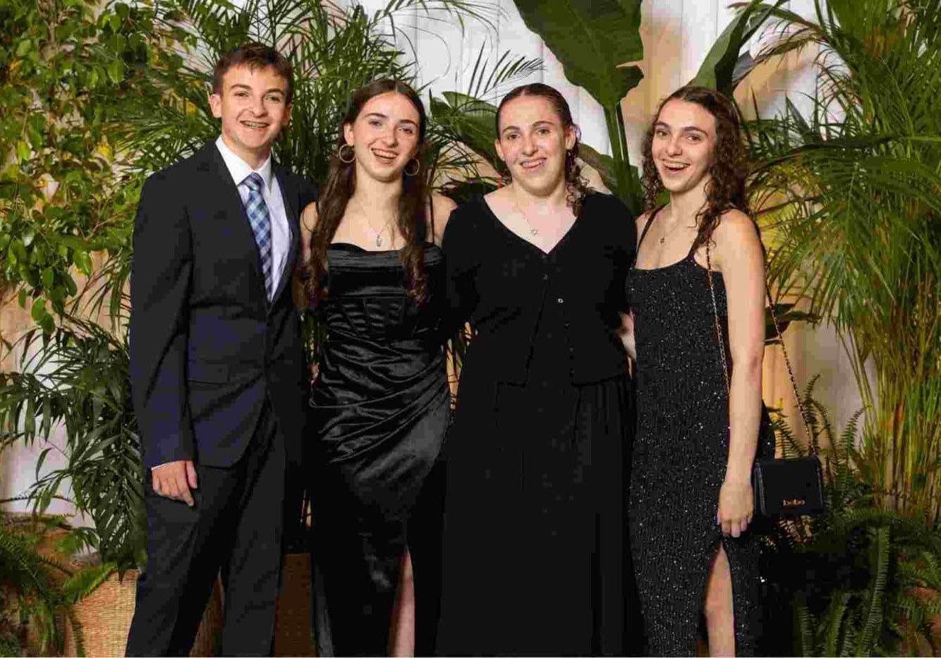 Siblings recognized at Benefit